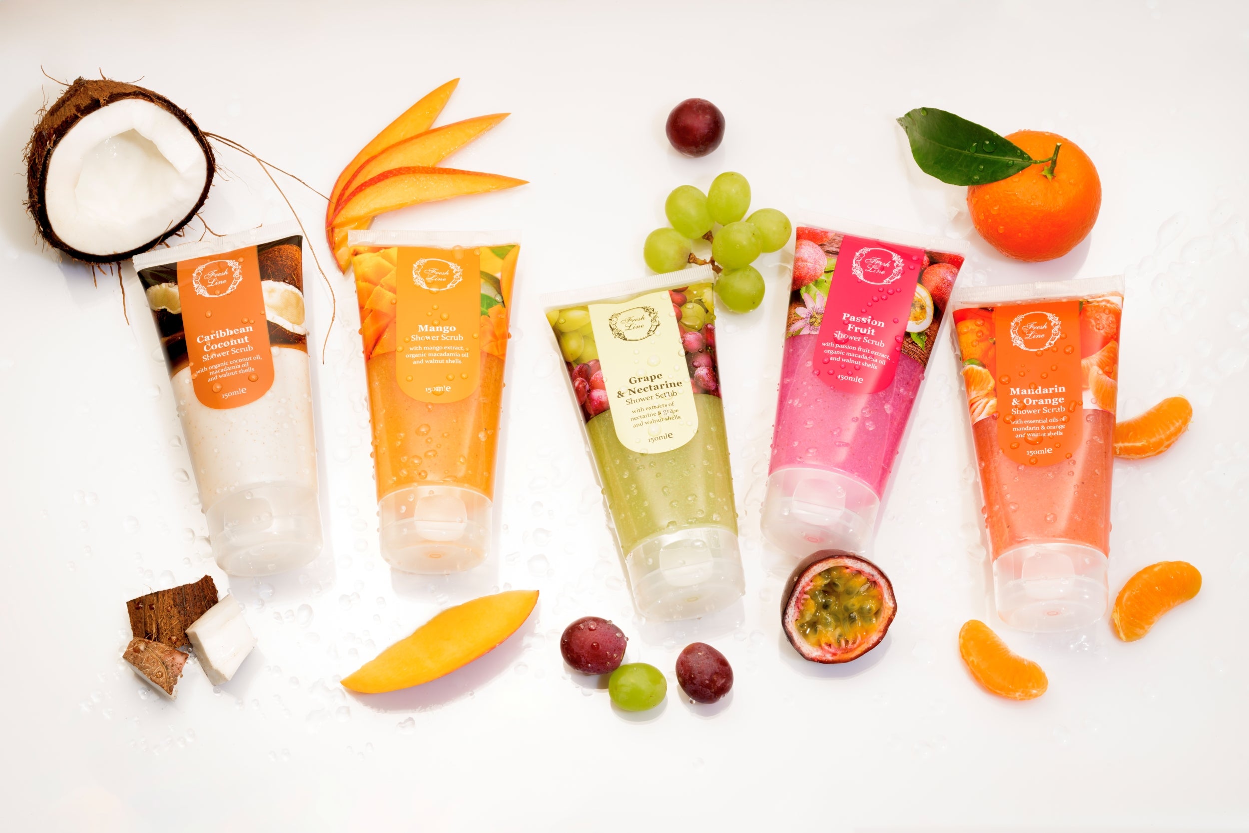 Mandarin & Orange Shower Scrub
