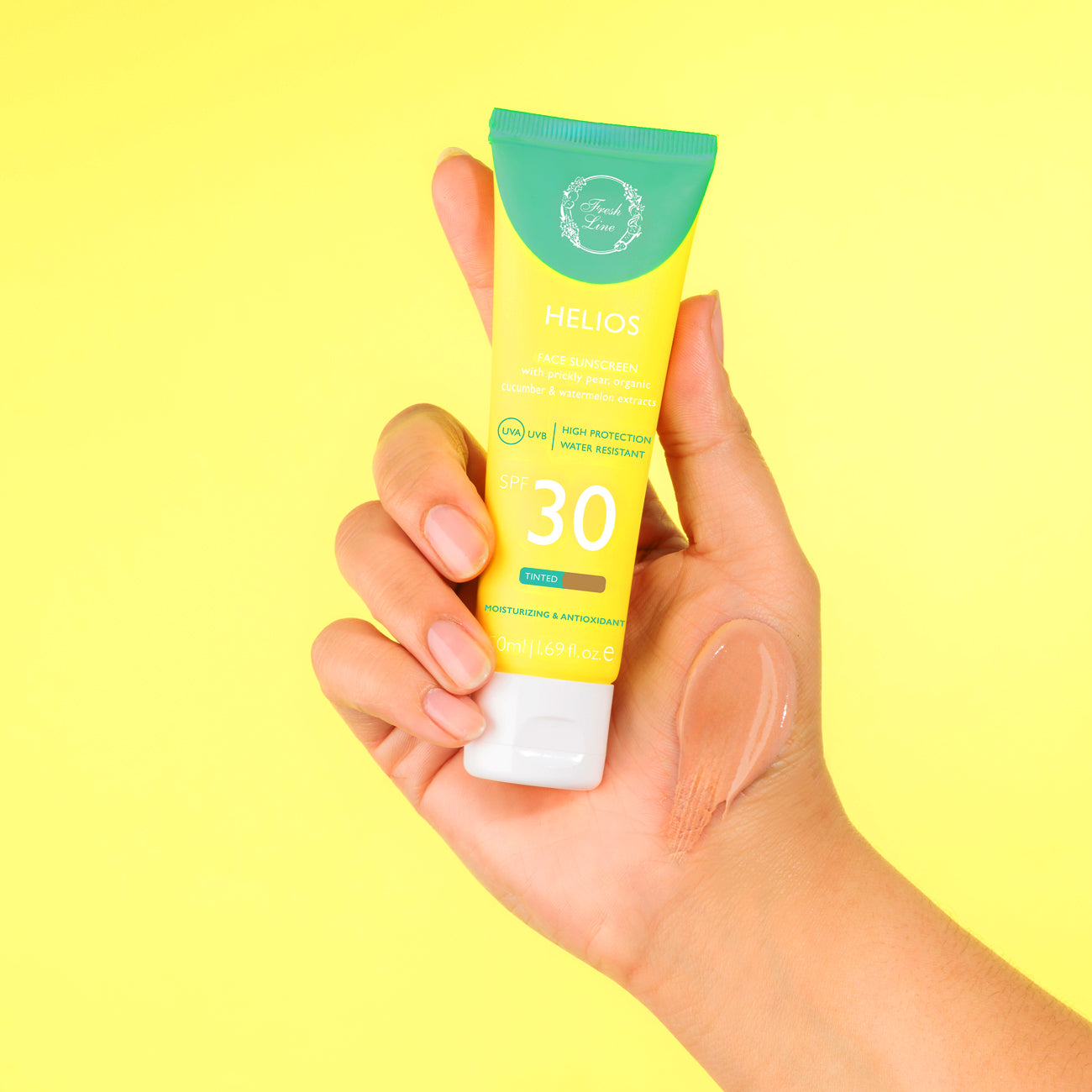 Helios Αντηλιακή Κρέμα Προσώπου με Χρώμα SPF30