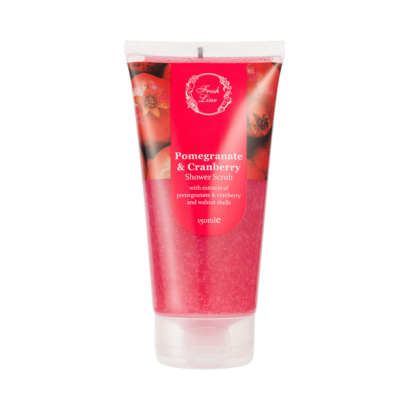Ρόδι & Κράνμπερι Shower Scrub