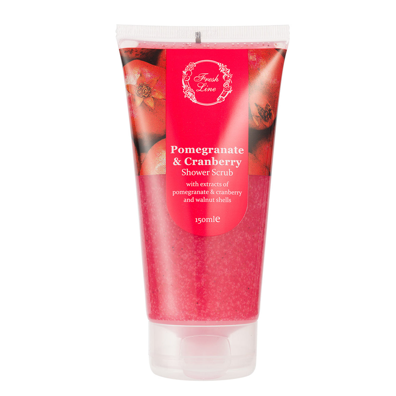 Ρόδι & Κράνμπερι Shower Scrub